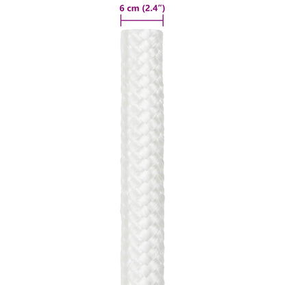 Boat Rope 6 mm 5 m White