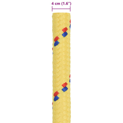 Boat Rope 25 m 4 Yellow PP