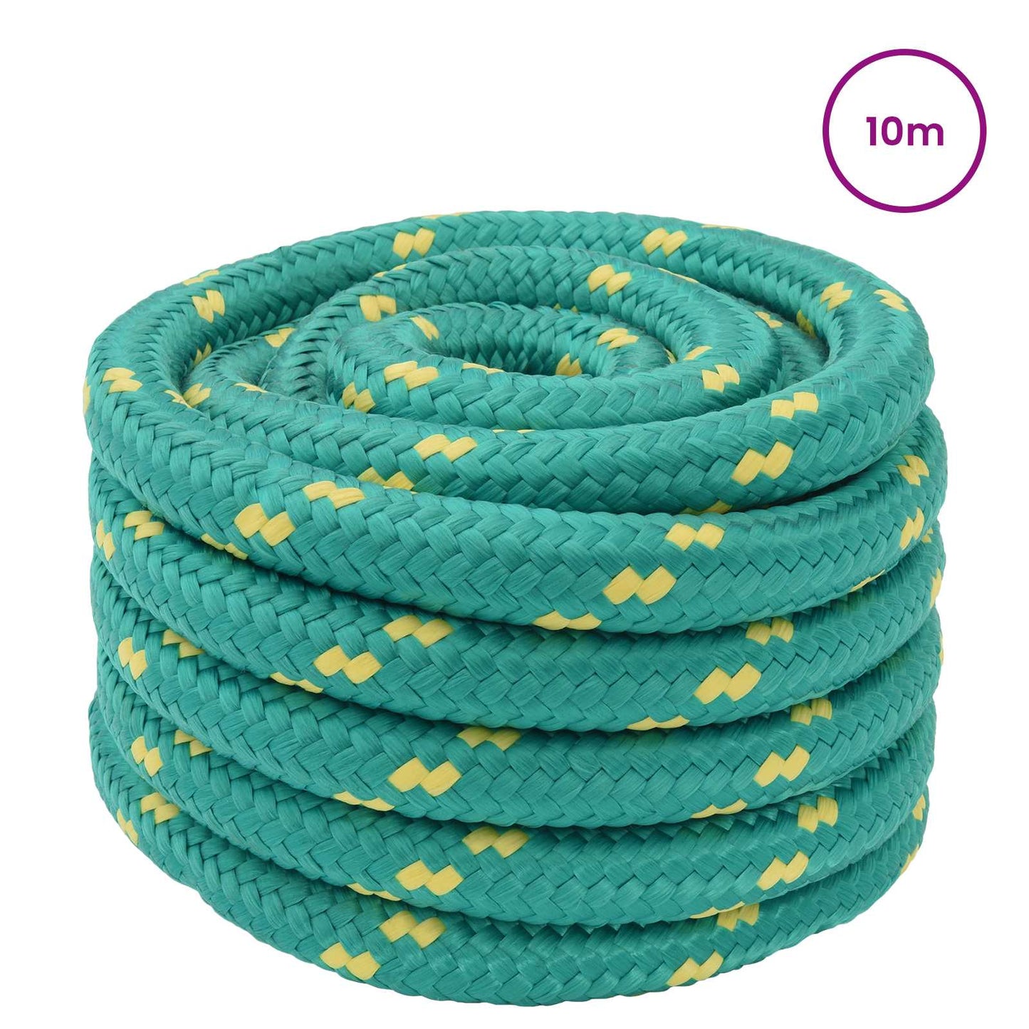 Boat Rope 10 m 4 Green PP