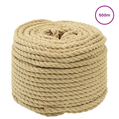 Boat Rope 500 m 0.8 Natural PP