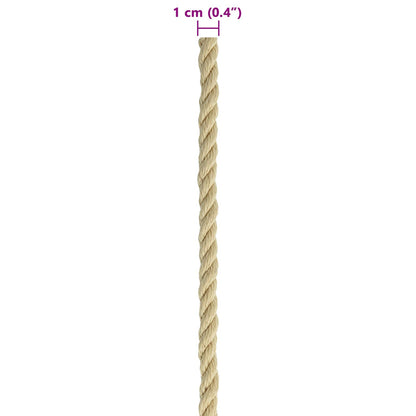Boat Rope 500 m 1 Natural PP