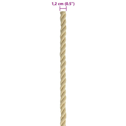 Boat Rope 25 m 1.2 Natural PP