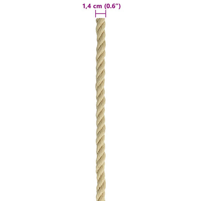 Boat Rope 250 m 1.4 Natural PP