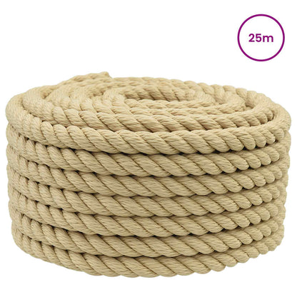 Boat Rope 25 m 2 Natural PP
