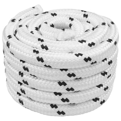 Boat Rope White 25 m Polyester