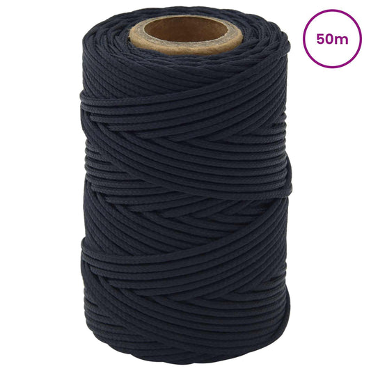 Boat Rope 0.2 mm 50 m Royal Blue Polyester