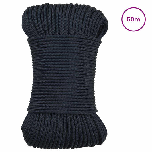 Boat Rope 0.3 mm 50 m Royal Blue Polyester