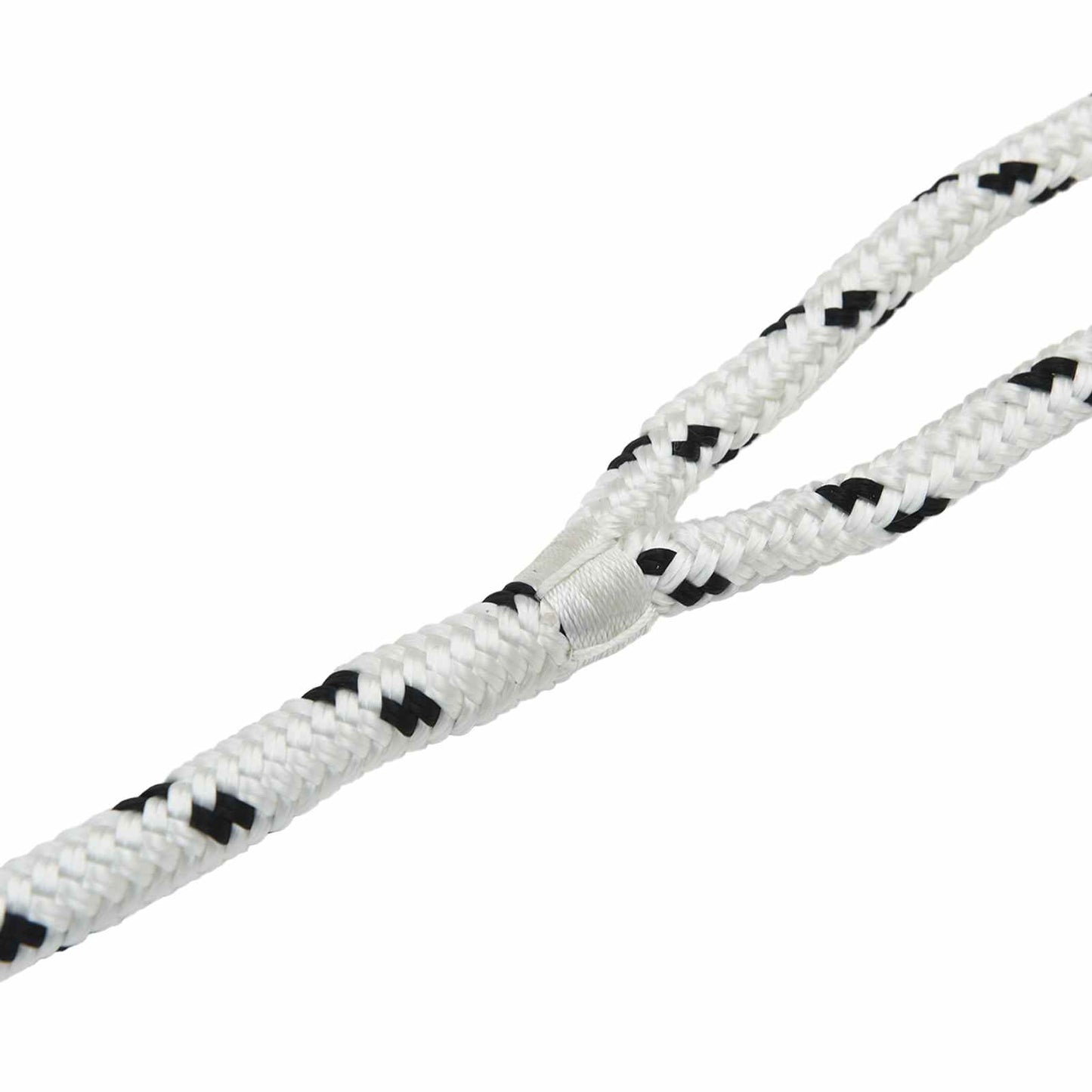 Boat Rope 9 m 1 White and Black Polyester