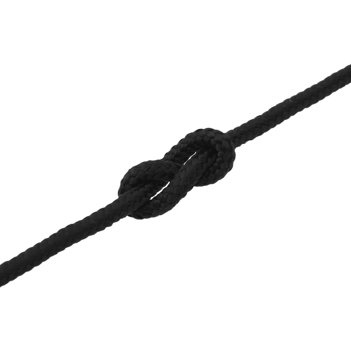 Boat Rope 15 m 1.4 Black Polyester