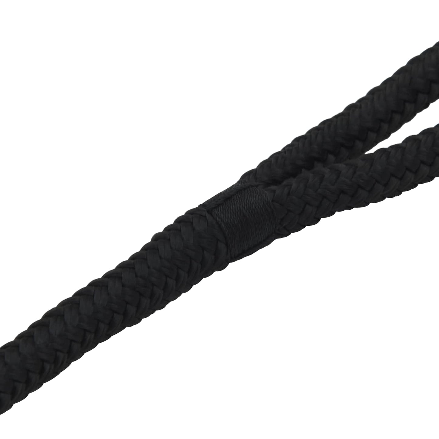 Boat Rope 15 m 1.4 Black Polyester