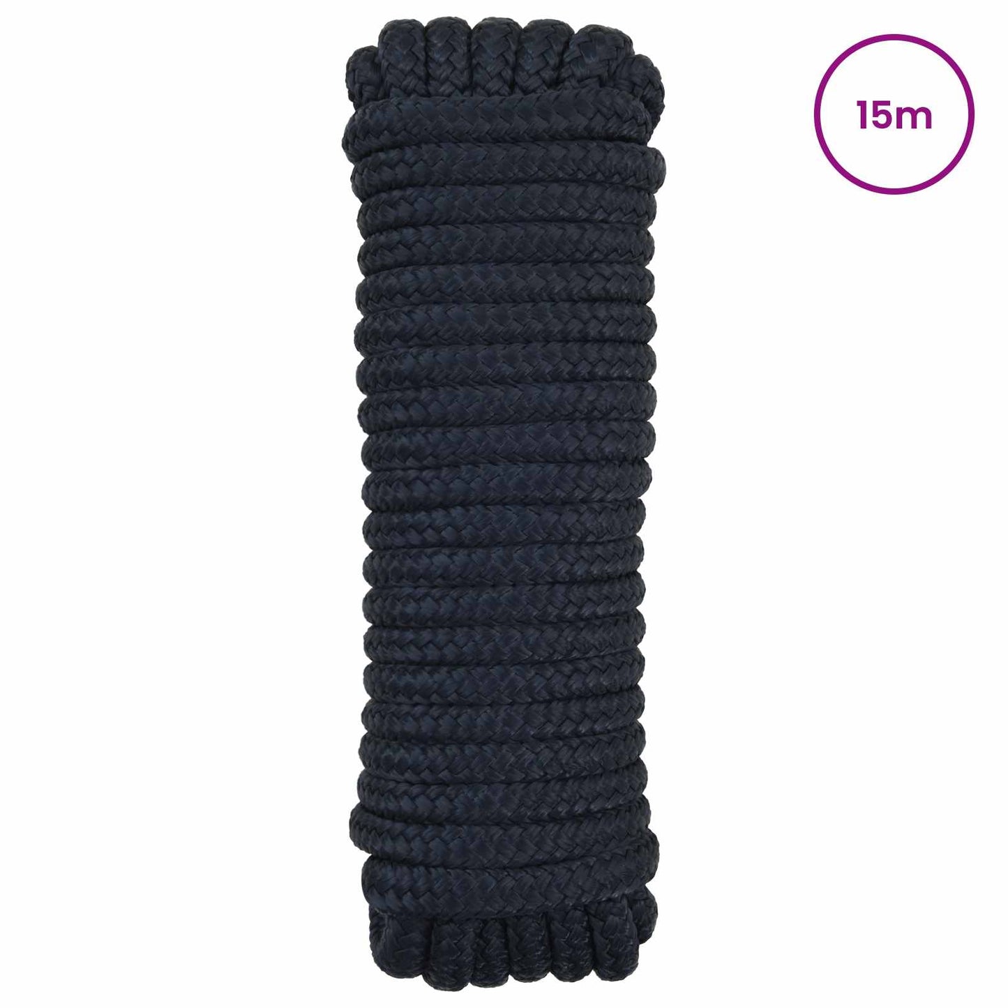 Boat Rope 15 m 1 Royal Blue Polyester