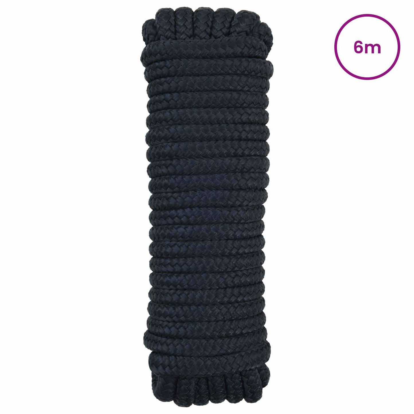Boat Rope 6 m 2 Royal Blue Polyester