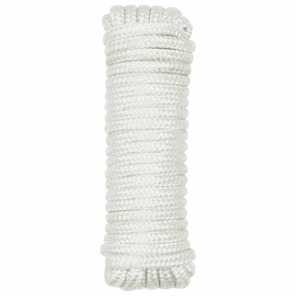 Boat Rope 9 m 1.6 White Polyester