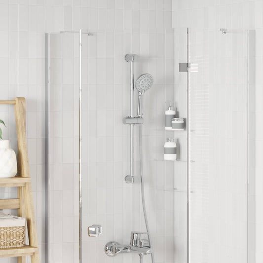 Shower Head Holder Chrome 70 cm Stainless Steel