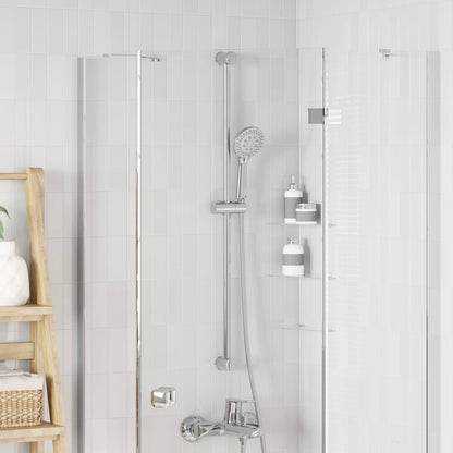 Shower Head Holder Chrome 101 cm Stainless Steel
