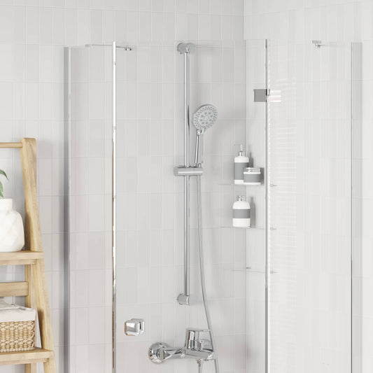 Shower Head Holder Chrome 100 cm Stainless Steel