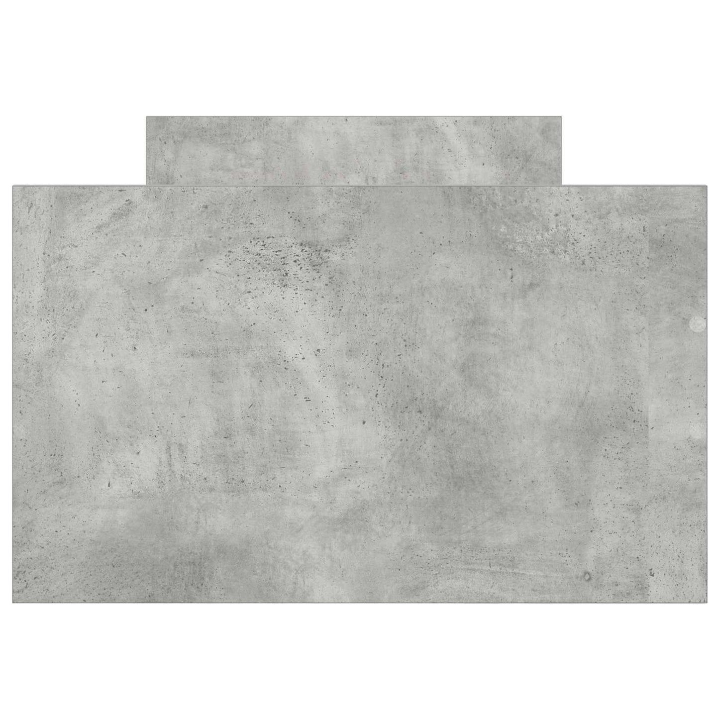Bed Frame with Storage Concrete Grey 80 x 200 cm