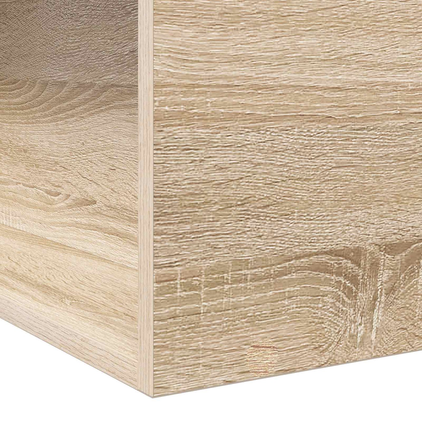 Bed Frame with Storage Sonoma Oak 80 x 200 cm Engineered Wood