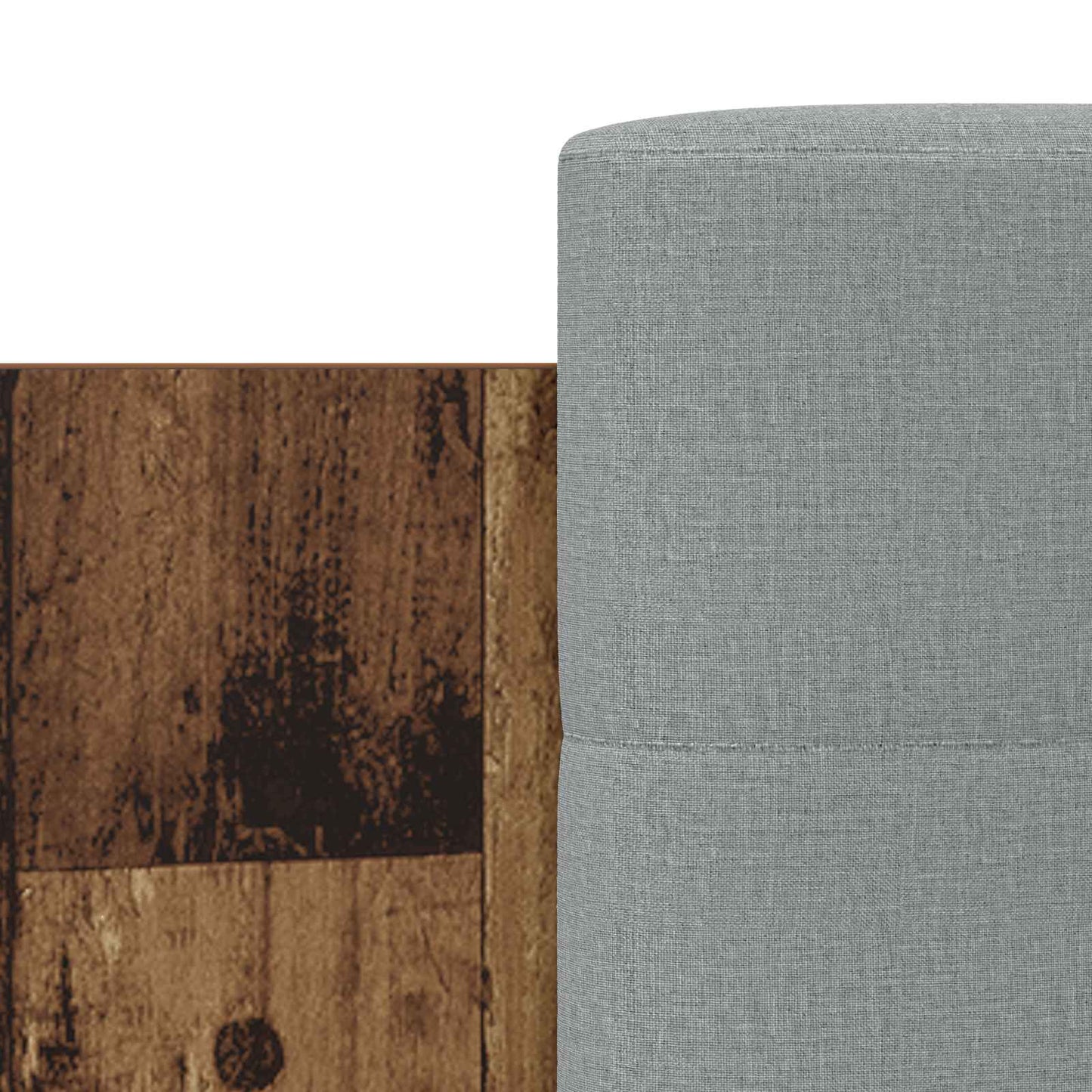 Bed Frame with Headboard Old Wood 80 x 200 cm Engineered Wood