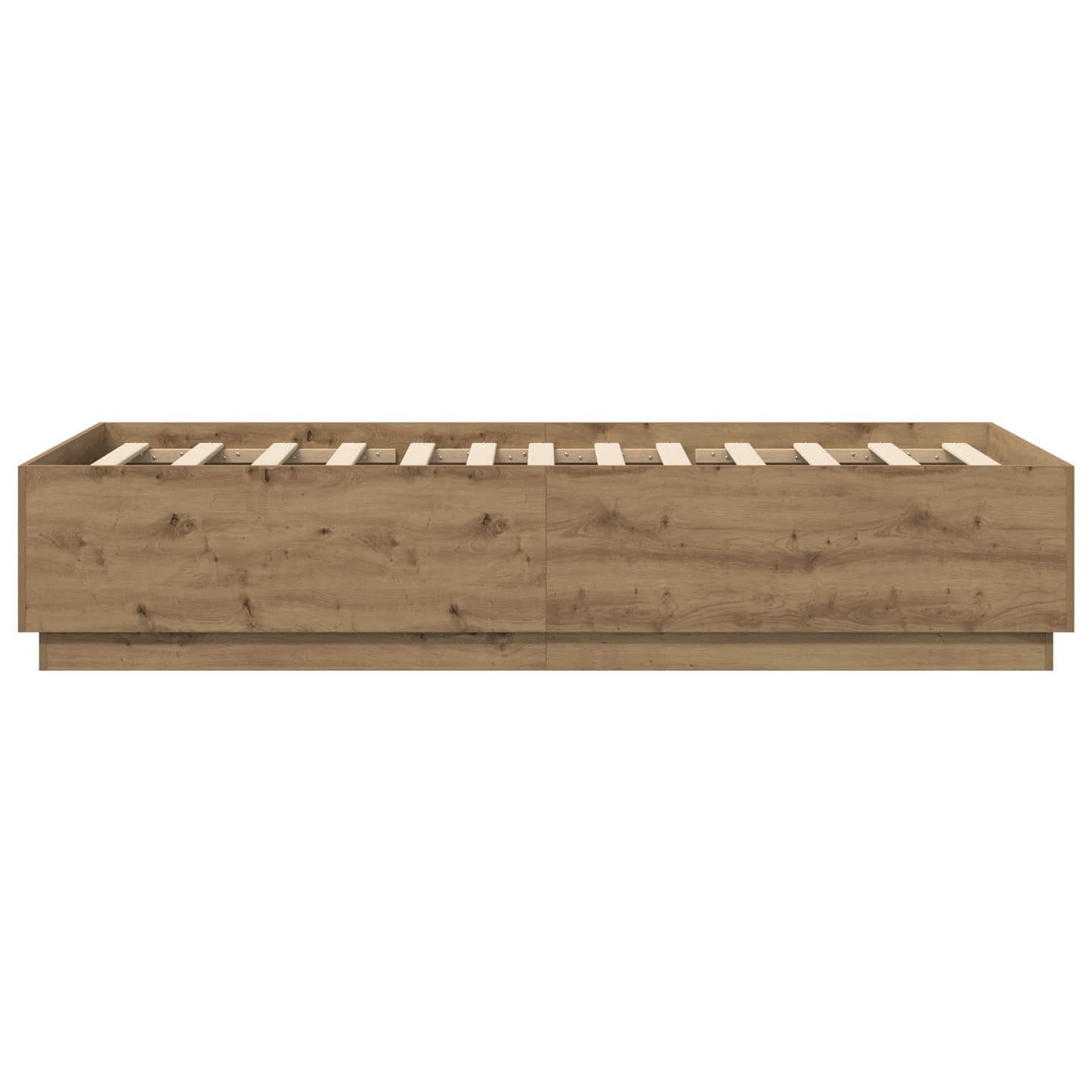 Bed Frame Artisian Oak 80 x 200 cm Engineered Wood