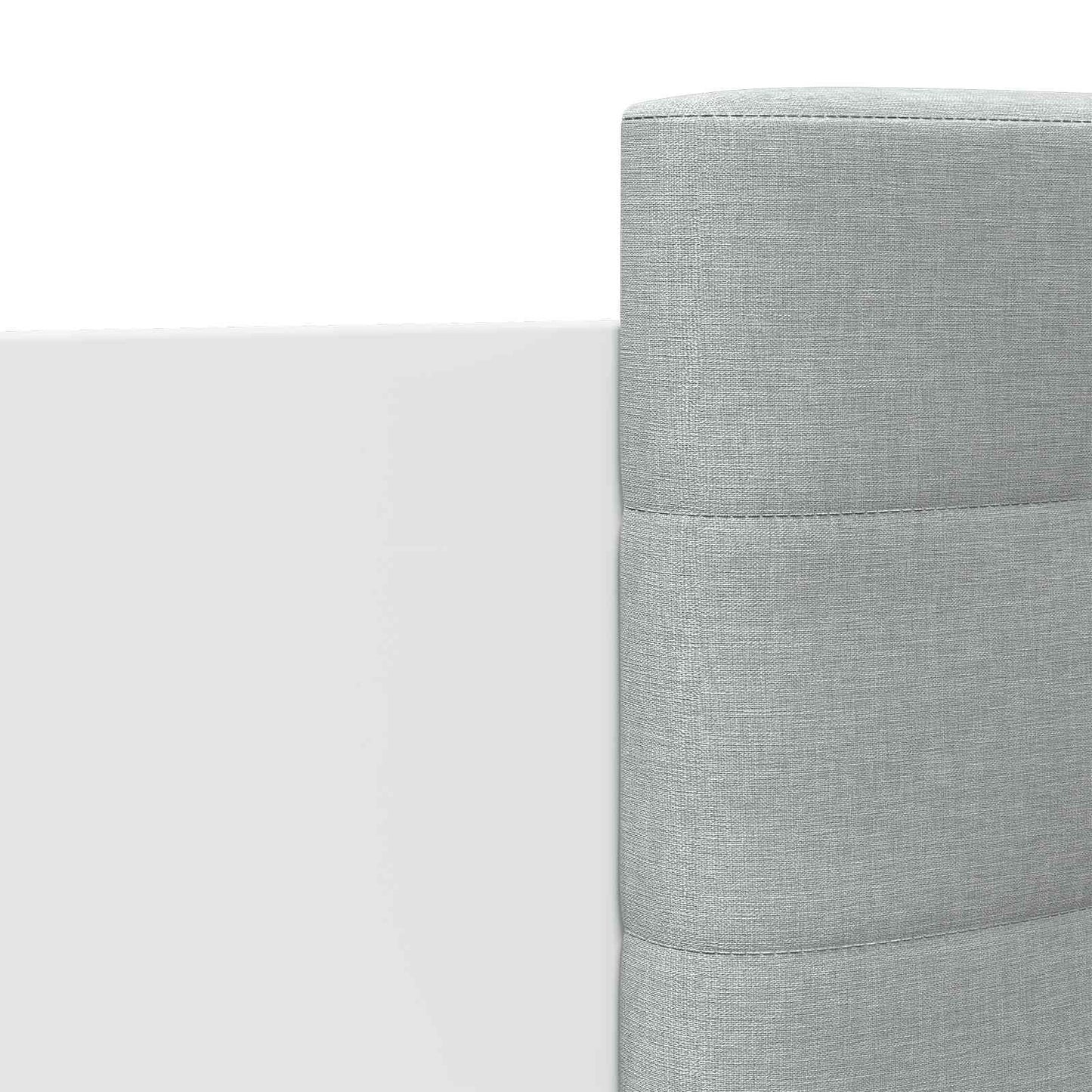 Bed Frame with LED White 80 x 200 cm Engineered Wood