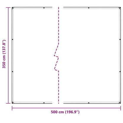 Plant Cover Transparent 5 x 3.5 m PE