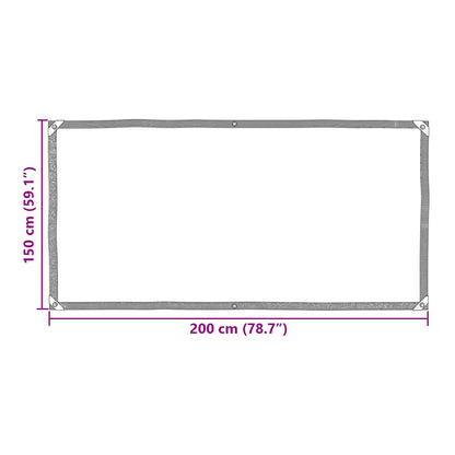 Plant Cover Transparent 2 x 1.5 m PE
