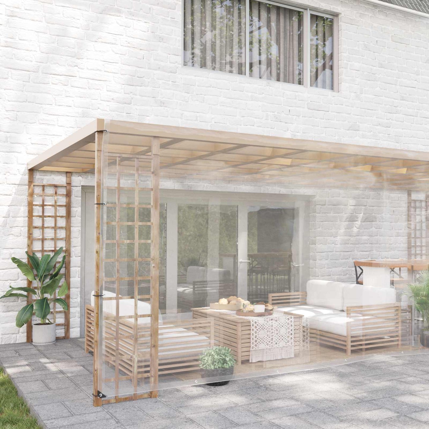 Plant Cover Transparent 6 x 12 m PVC