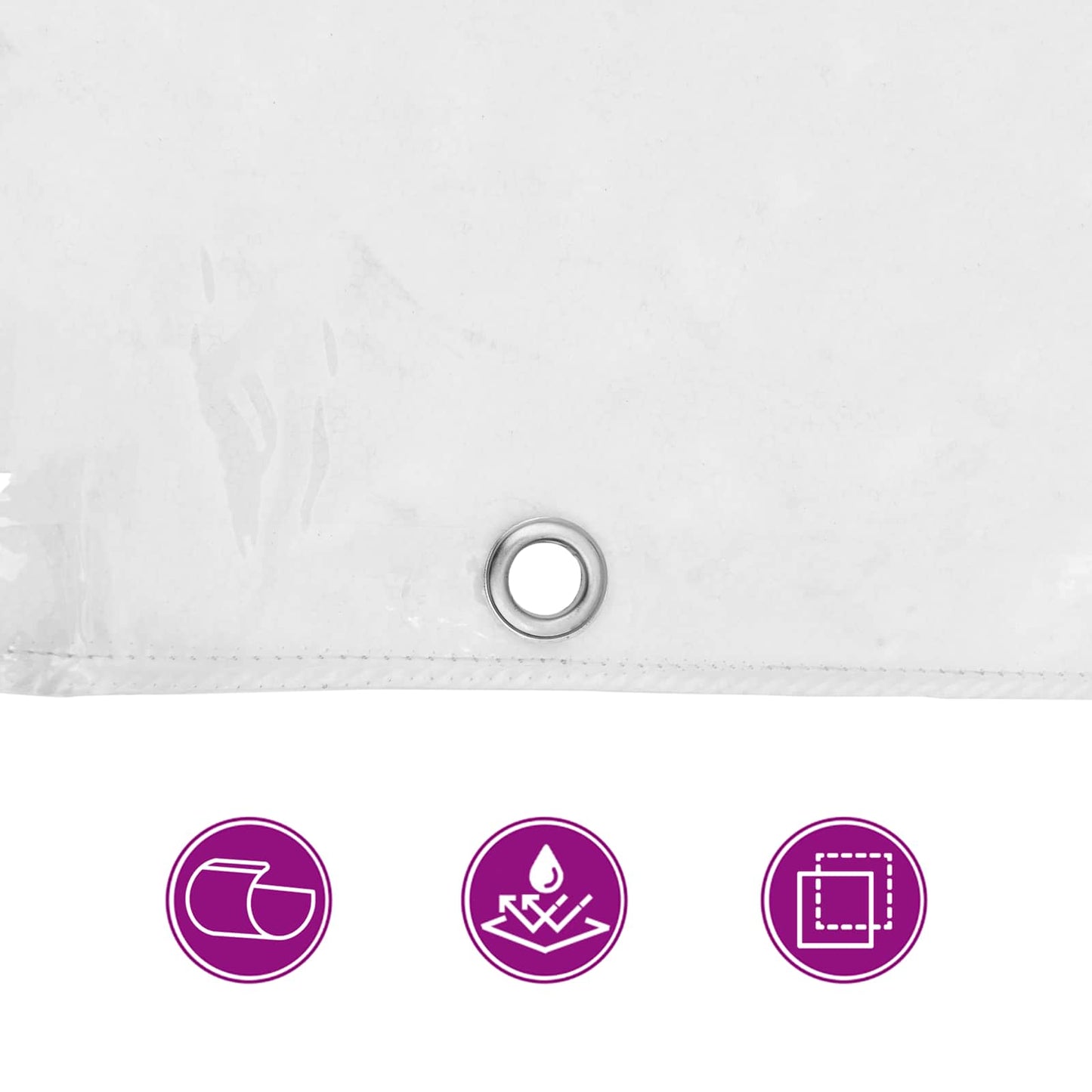 Plant Cover Transparent 2.5 x 1 m PVC