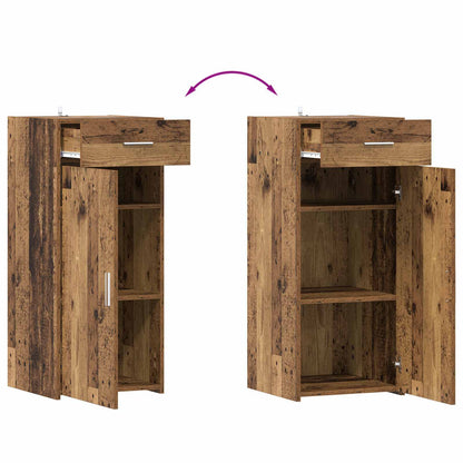 Storage Cabinet Old Wood 40 x 42.5 x 93 cm Engineered Wood