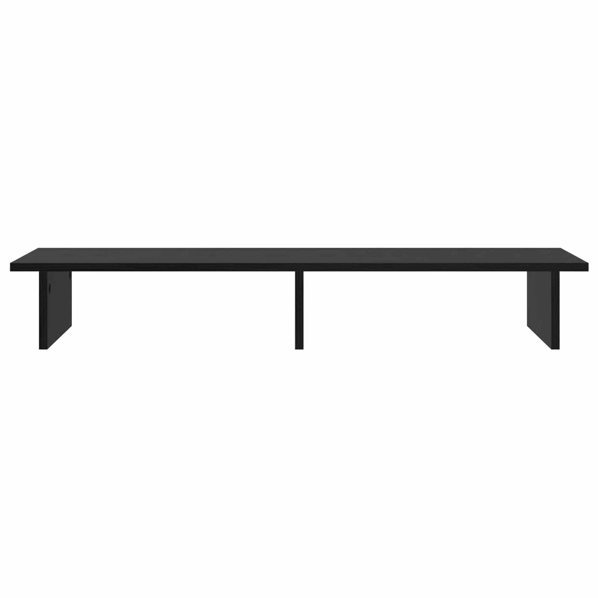 Monitor Stand Black Oak 100 x 27 x 15 cm Engineered Wood