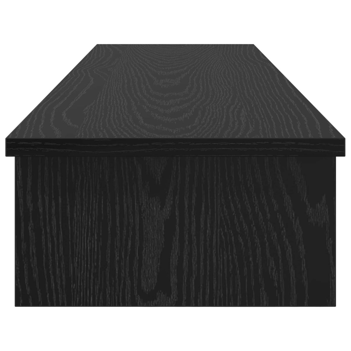 Monitor Stand Black Oak 100 x 27 x 15 cm Engineered Wood