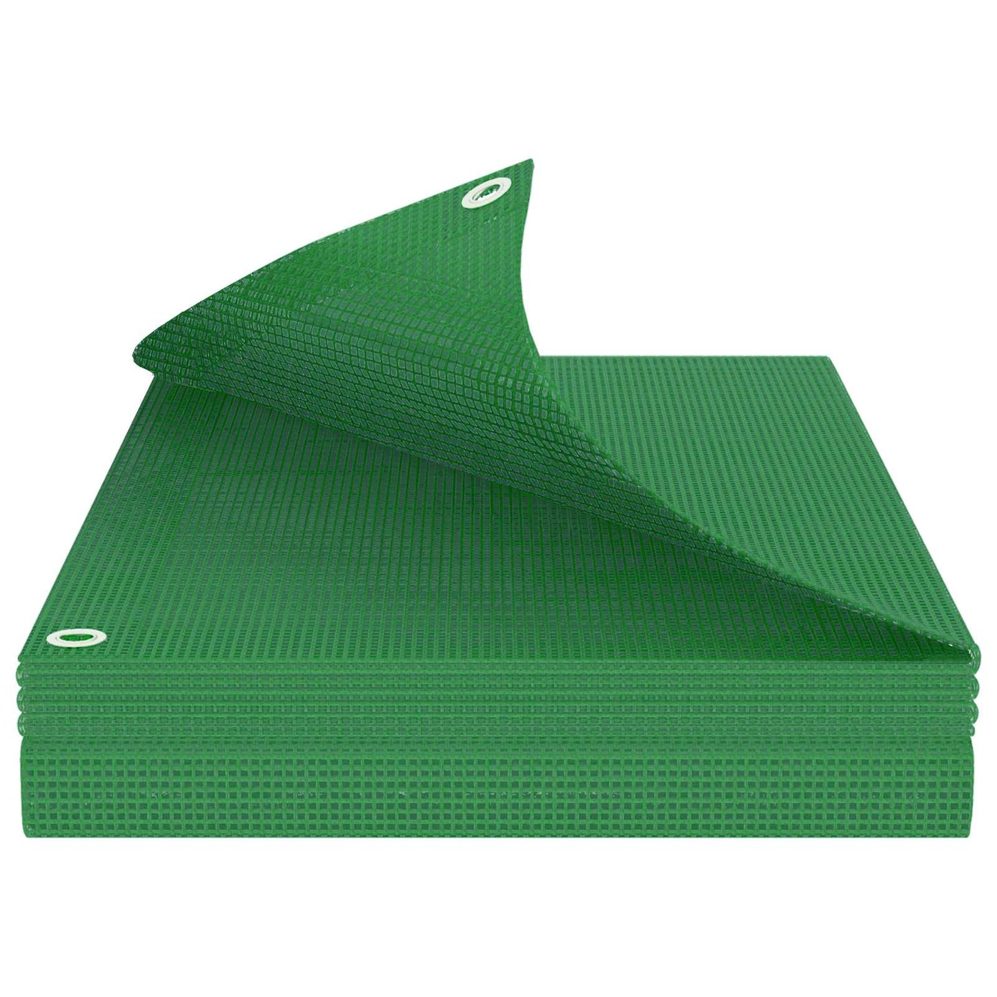 Tarpaulin with Eyelets Green 6 x 10 m 140 gsm PE