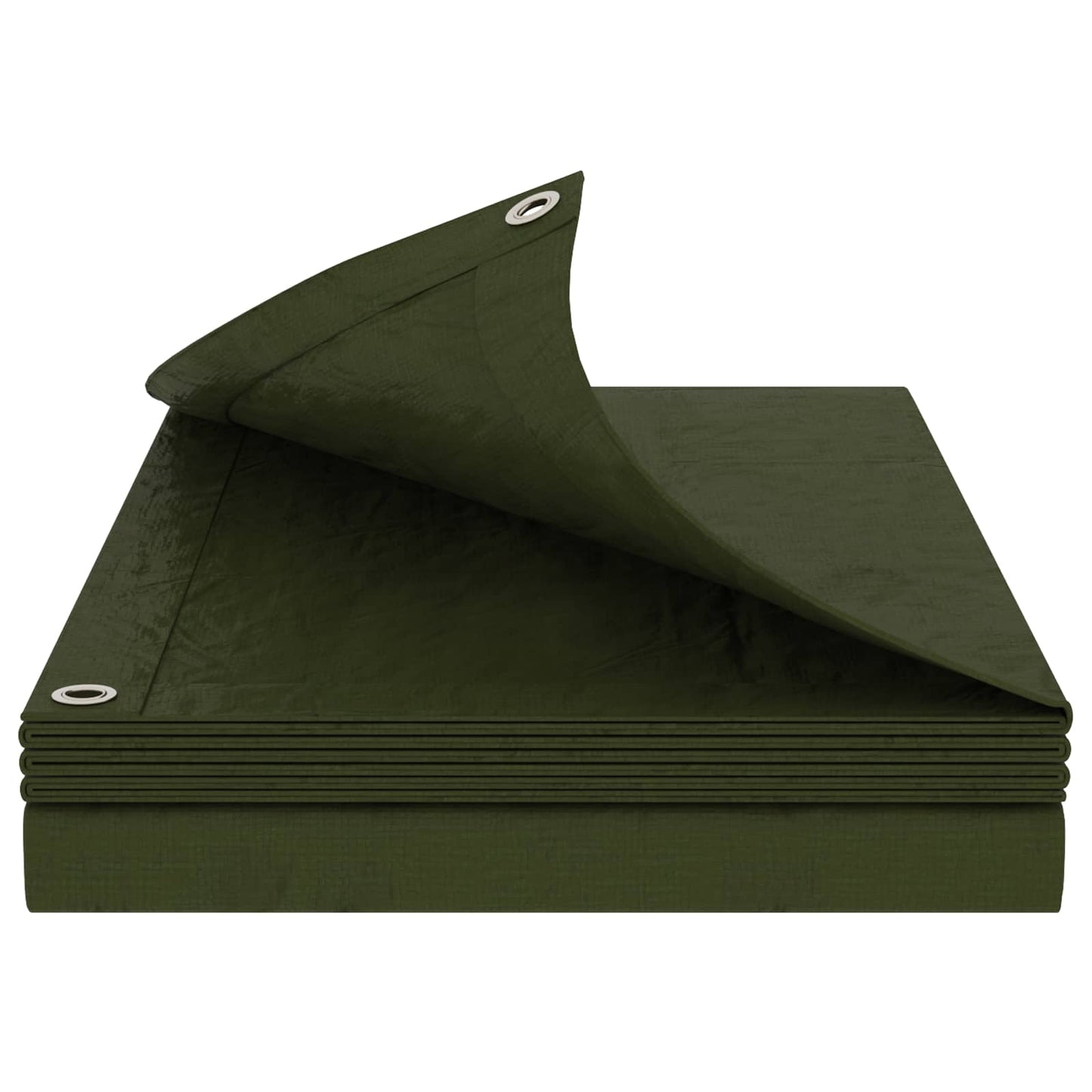 Tarpaulin with Eyelets Green 4 x 6 m 260 gsm PE