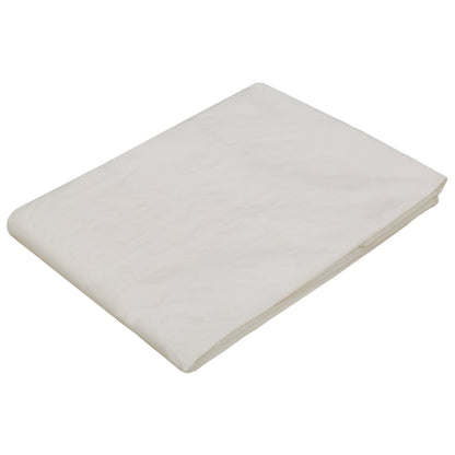 Tarpaulin with Eyelets White 4 x 4 m 90 gsm PE