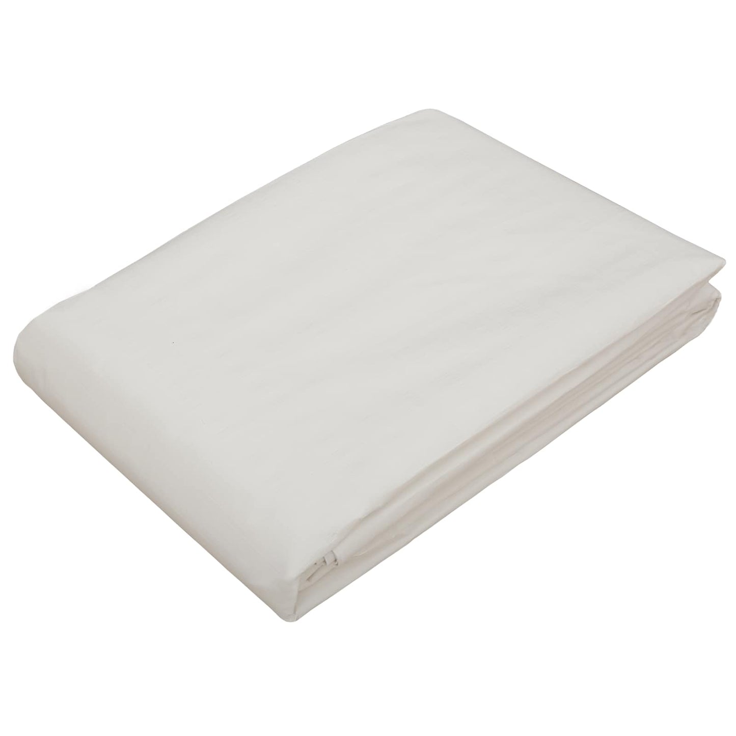 Tarpaulin with Eyelets White 3 x 6 m 260 gsm PE