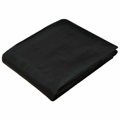 Tarpaulin with Eyelets Anthracite Grey 4 x 8 m 260 gsm PE