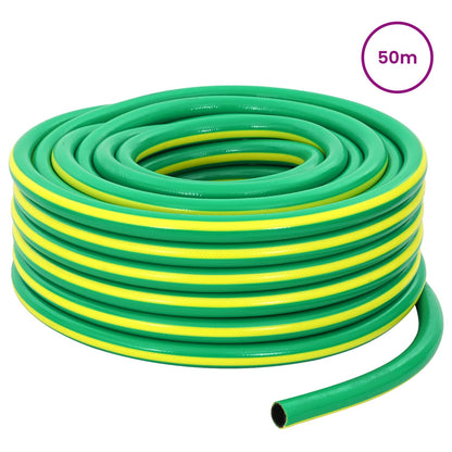 Garden Hose 5-Ply Green and Yellow 3 / 4'' 50 m PVC
