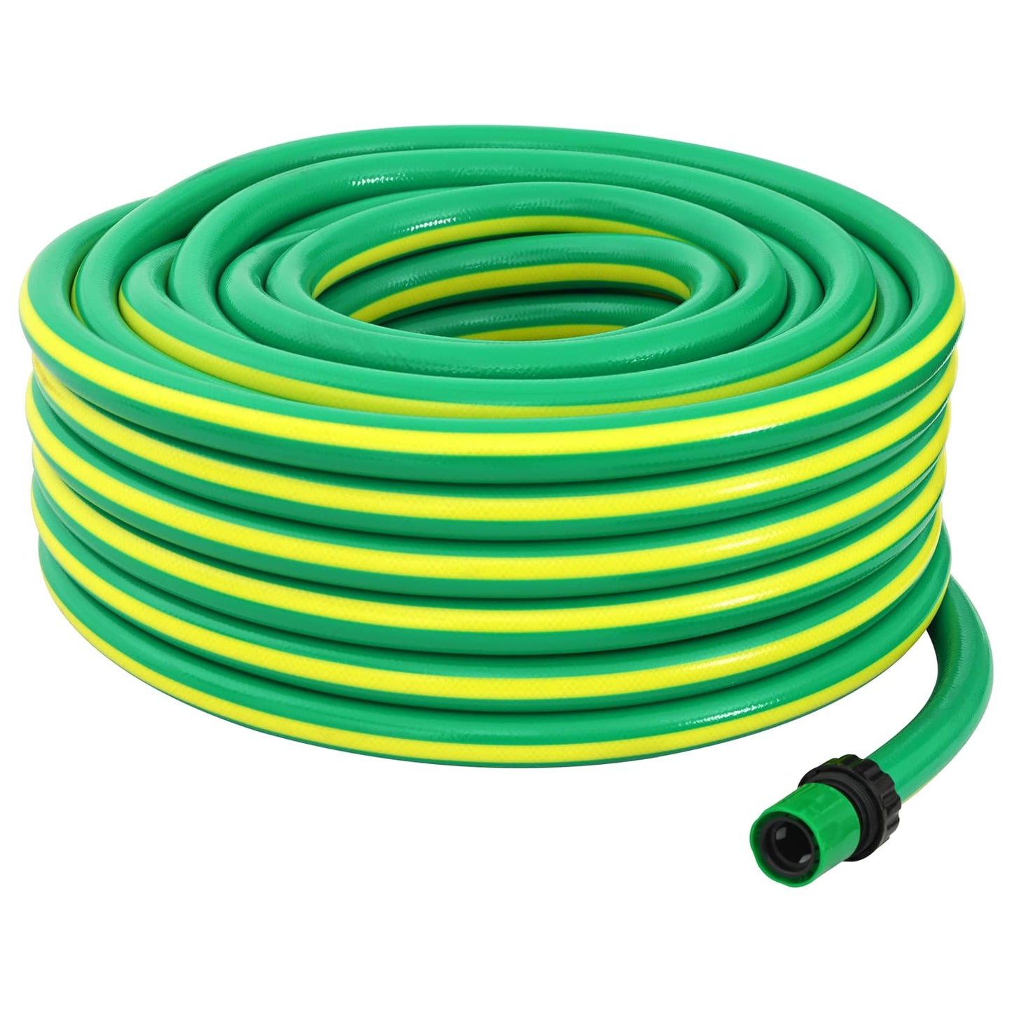 Garden Hose 5-Ply Green and Yellow 3 / 4'' 100 m PVC