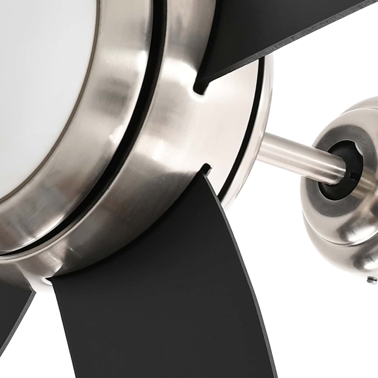Ceiling Fan with Light and Remote Control Ø 130 cm Black