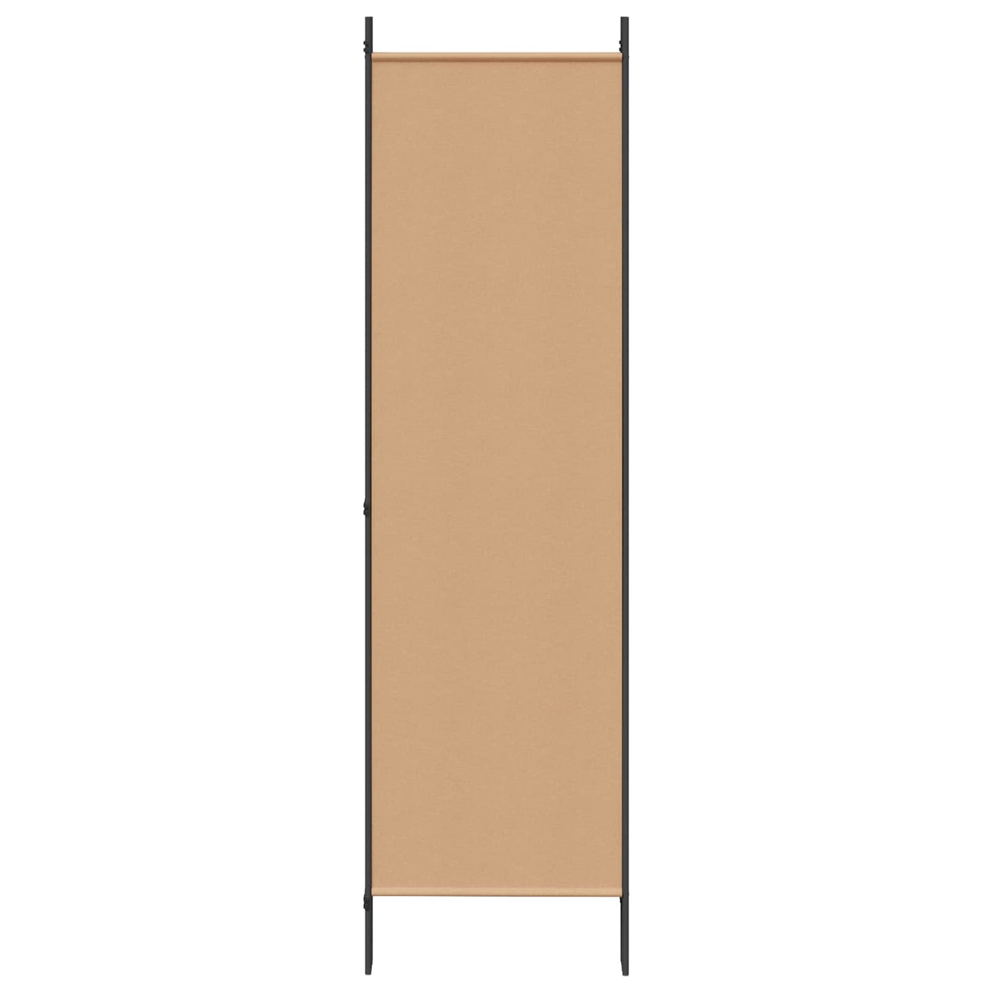 5-Panel Room Divider Beige 98.43 x 70.87 in Fabric
