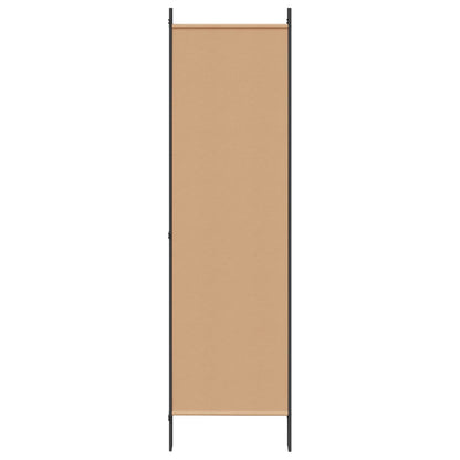 5-Panel Room Divider Beige 98.43 x 70.87 in Fabric