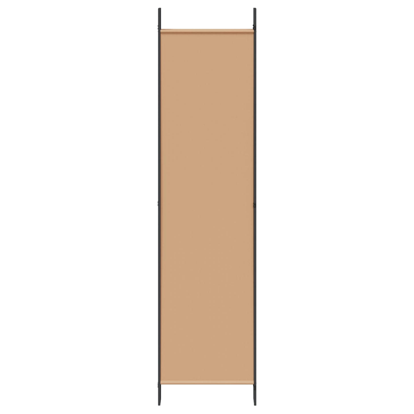 6-Panel Room Divider Beige 118.11 x 78.74 in Fabric