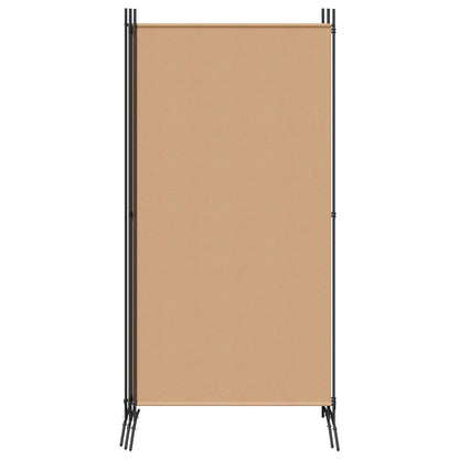 4-Panel Room Divider Beige 136.22 x 70.87 in Fabric
