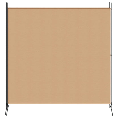 2-Panel Room Divider Beige 137.01 x 70.87 in Fabric