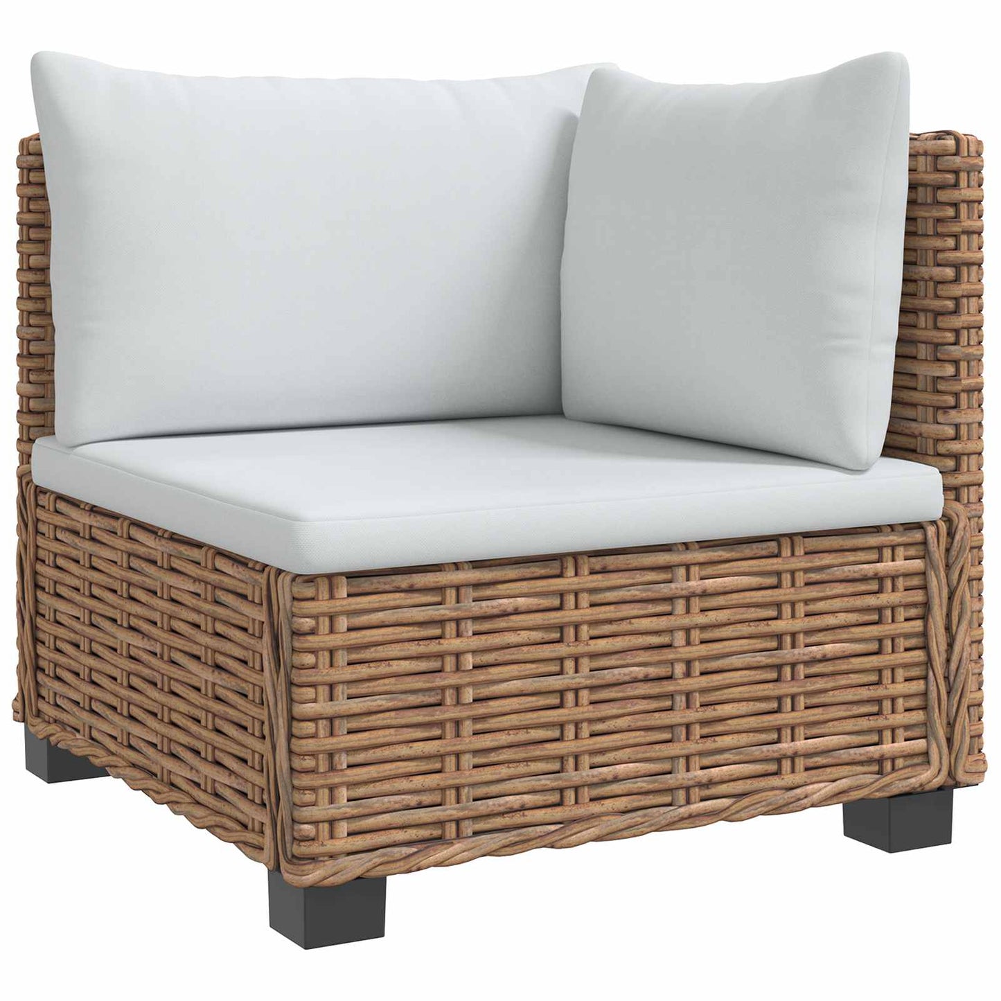 6 pcs Rattan Lounge Set with Cushions GENDT Natural Rattan