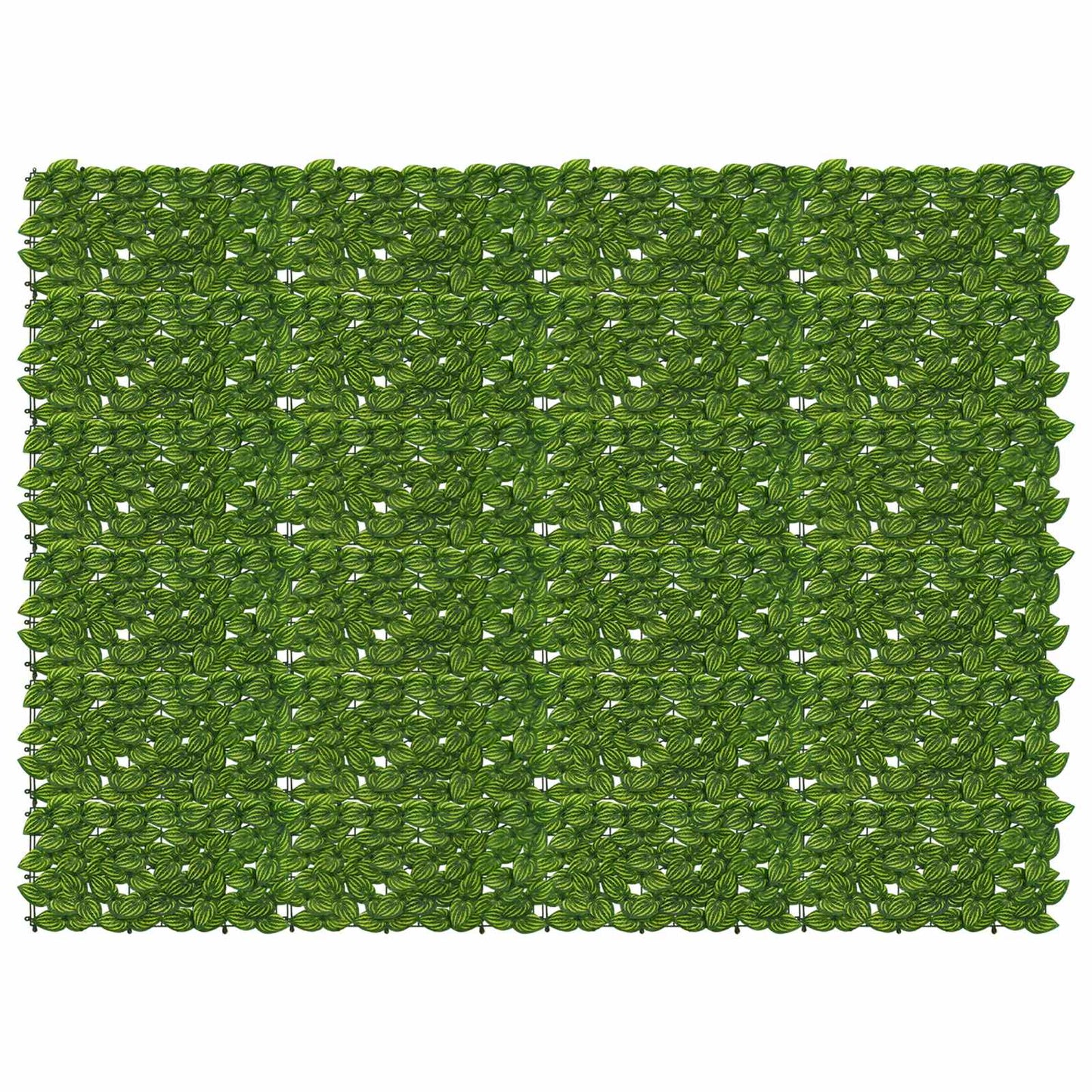 Balcony Screen with Leaves Green and Yellow 200 x 150 cm
