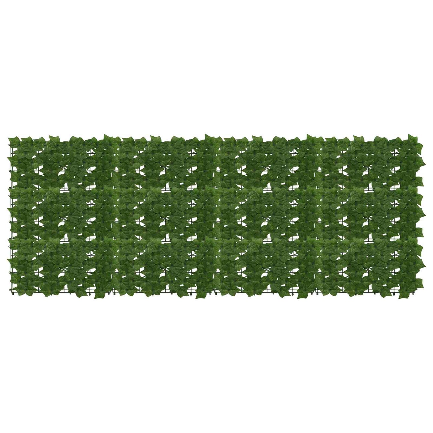 Balcony Screen with Leaves Green 200 x 75 cm