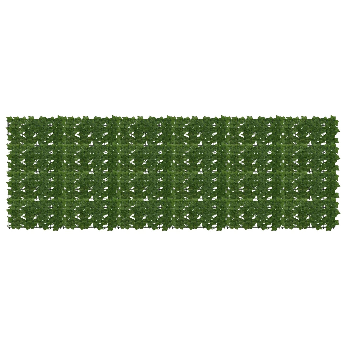 Balcony Screen with Leaves Green 300 x 100 cm