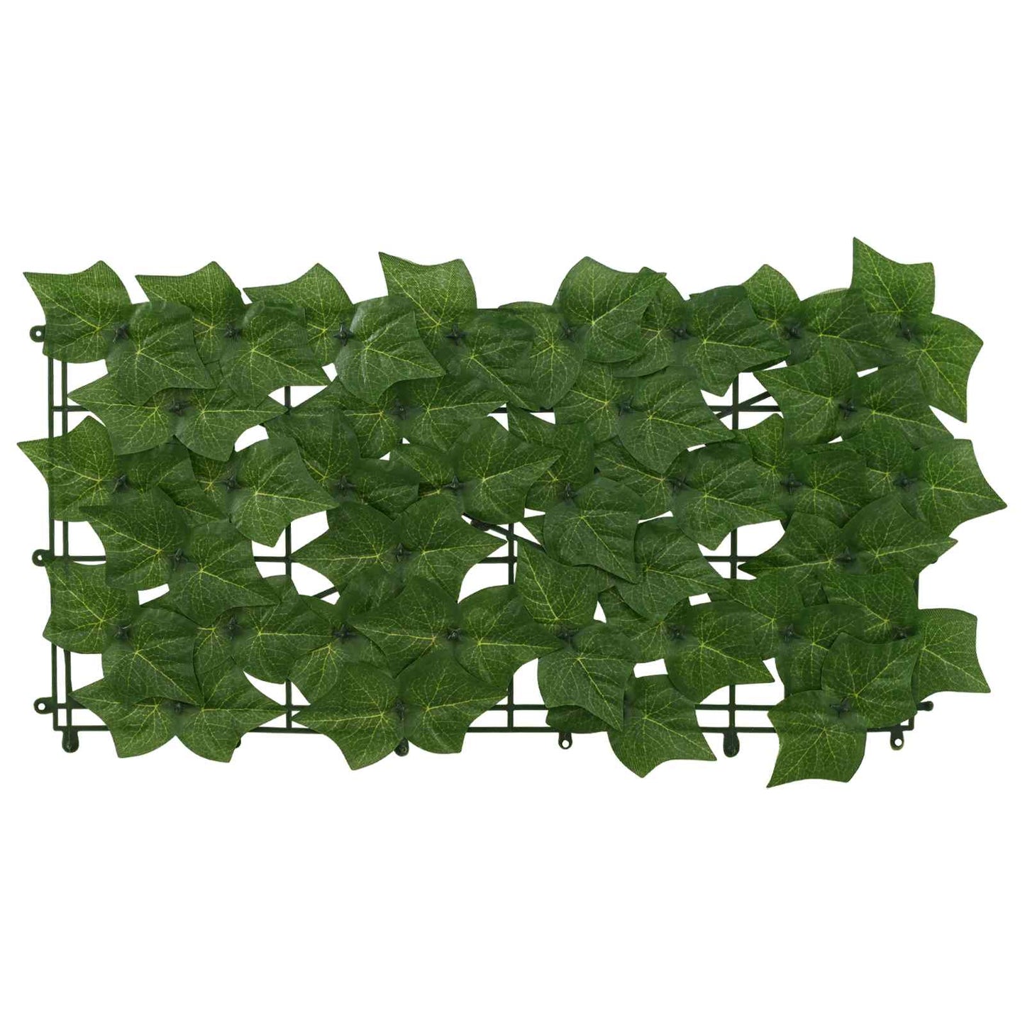 Balcony Screen with Leaves Green 300 x 100 cm